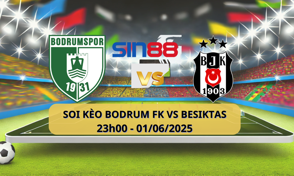 Trận đấu Bodrumspor vs Beşiktaş